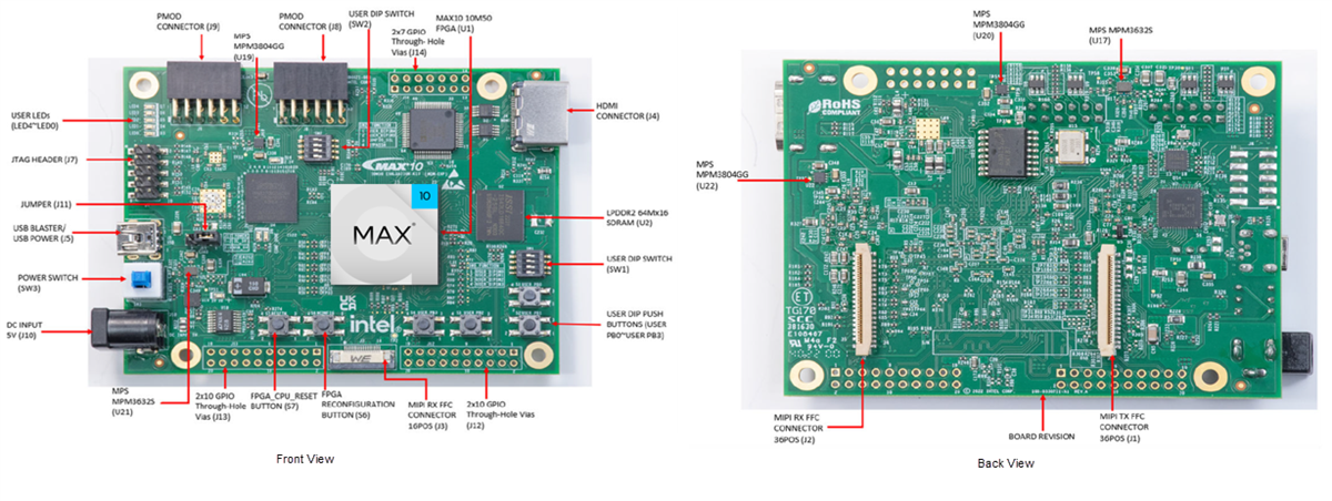 Altera DK-DEV-10M50F484-B MAX® 10 FPGA Evaluation Kit